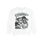 Air Jordan Graphic Sweatshirt — "The Nike Air Jordan has landed" Retro Sneaker Crewneck