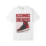 Iconic Sneakers T-Shirt — Retro Basketball Shoe Graphic